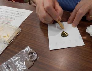 金箔で装飾